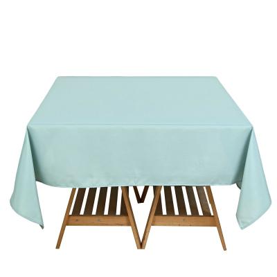 China Be Dustproof Polyester Rectangular Table Cloth Table Covers Party Wedding Wear-resistant Table Cloth for sale