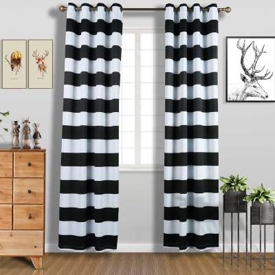 China CLASSIC factory directly supply curtain polyester classic blackout curtain for home decorate window curtains design for sale