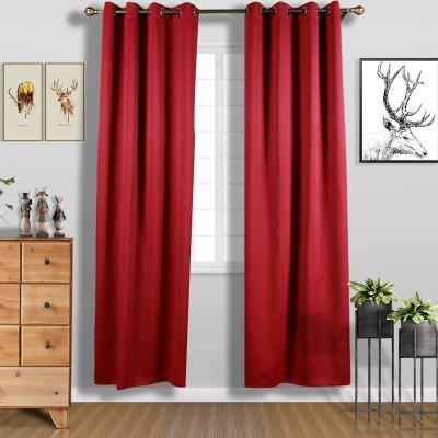 China CLASSIC Modern Printed Polyester Made Blackout Home Window Curtains For Living Room Bedroom Curtain for sale