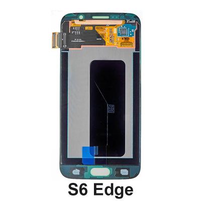 China Mobile Phone S6 LCD Touch Screen For Samsung Galaxy S6 Edge Display With Frame For Galaxy S6 Edge for sale