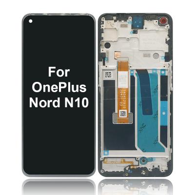 China Original Disassemble Phone LCD Nord N10 5G With Frame Display OEM Mobile LCDs Screen For Oneplus Screen Mobile Phone LCDs For OnePlus Nord N10 5G LCD for sale