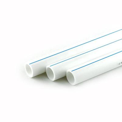 China Buy PPR Brands Popular PN20 PPR Tube Pipe Sizes Chart Standard Length And White Color PPR Pipe For Hot Water for sale