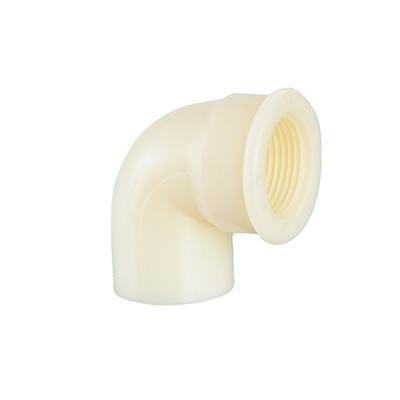 China Plastic 90 Degree Equal Thread Elbow Pipe Fittings ABS for sale