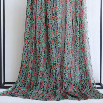 China Anti-static Spring And Summer Fashion Thin Transparent Thin Small Flower Printed 30D Crepe Chiffon Fabric for sale