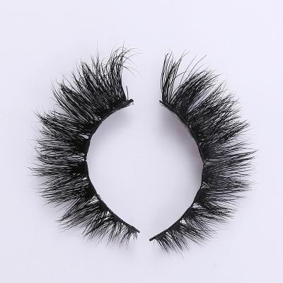 China Long Mink Eyelashes Medium Volume Cruelty Hand Made Luxury Natural 3D Loose Mink Lashes for sale