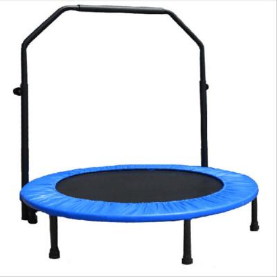 China Free Jumping Equipment Good Quality Protective Net Mini Gymnastic Fitness Trampoline for sale