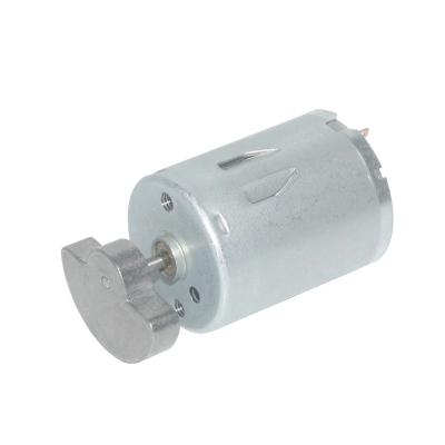 China Totally Enclosed DC 12 Vibration Motor Weight Large Offset Vibrator DC Motors for sale