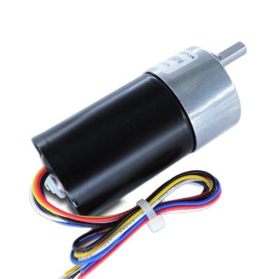 China High Torque JGB37-3650 Gear Motor 12V 24V Electric Gear Motor Reducer Totally Enclosed Brushless DC Motor for sale