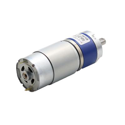 China Totally Enclosed Low Speed ​​Planetary Gear 12v DC Motor High Torque With Brushed DC 550 Motor For Robotic Lawn Mower for sale