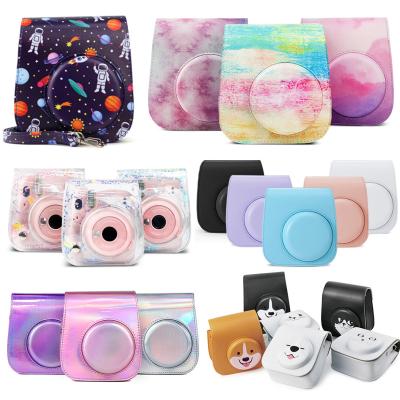 China Instant Camera Fujifilm Instax mini 11 9 8 Camera Bag PU Leather Mini Film Instant Camera Shoulder Bag Protector Cover Case Pouch for sale