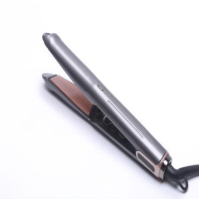 China Adjustable Heat Settings Professional 2 In 1 Rotary And Spiral Straightener And Hair Curler for sale