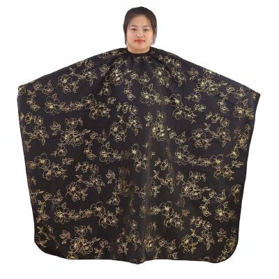 China OEM Manufacturing Supplier Barber Cape Beauty Salon Hairdresser Apron Waterproof Custom Long Hair Cutting Cape Barber Cape for sale