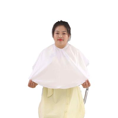 China Cartoon newcomer price best shortened wrap baked oil dye hair cutting cape cloth with low price for sale