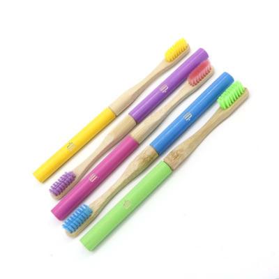 China 100% Eco Wholesale Price Disposable Natural Organic Degradable Bamboo Toothbrush for sale