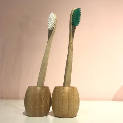 China Biodegradable Funny Eco-friendly Natural Wooden Travel Toothbrush Holder Mini Bamboo Case for sale