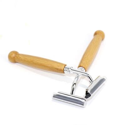 China Eco - Friendly Bamboo Single Blade Hotel Razor Safety Razor Disposable Razor for sale