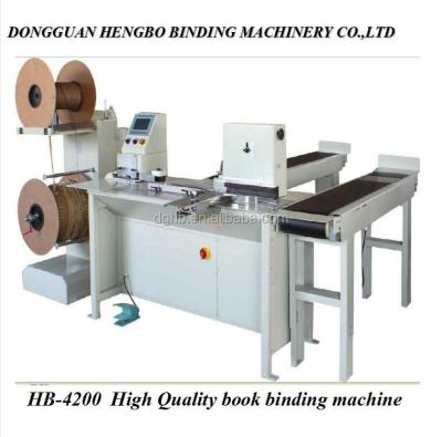 China Notebook/Calendar/Catalog Binding High Quality Book Binding Machine HB-4200 for sale