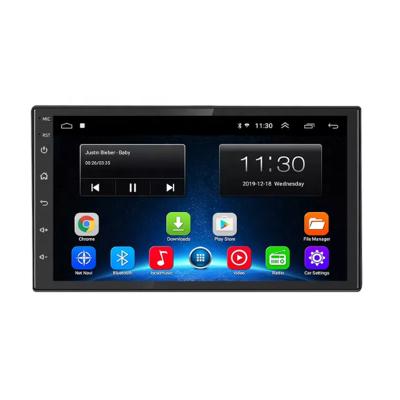 China Universal Multimedia GPS Head Unit Dual Din Audio Stereo Radio 2 Din 7 Inch Android 9.1 Car DVD Player for sale