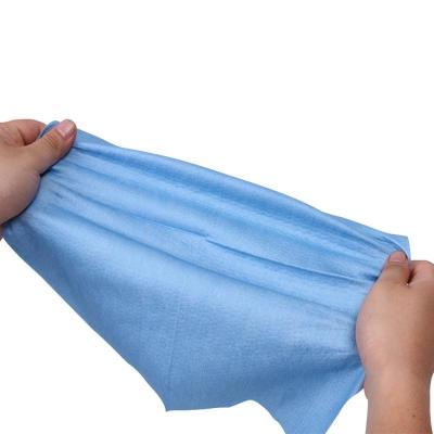 China Stocked China Factory Price Folded Car Oil Industrial Nonwoven Cleaning Cloths for sale