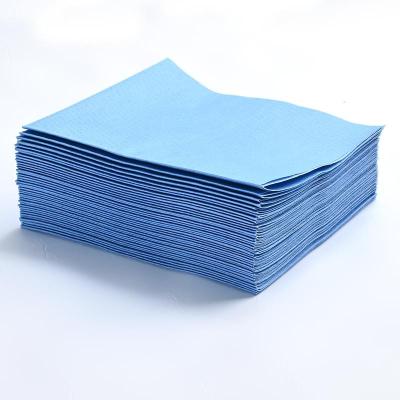 China Competitive Price Stocked Folded Industrial Car Paper Oil Wiping Clean Rag for sale