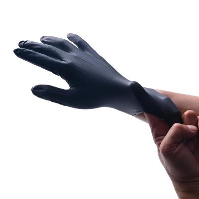 China Excellent Quality 5/6/7/8/9 Food Grade Mil Tattoo Exam Work Vinyl Blending Nitrile Gloves for sale