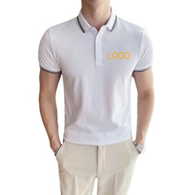 China Wholesale Hot Sale QUICK DRY Custom Logo Custom T-Shirt For New Design Mens Golf Polo Shirt 100% Cotton for sale