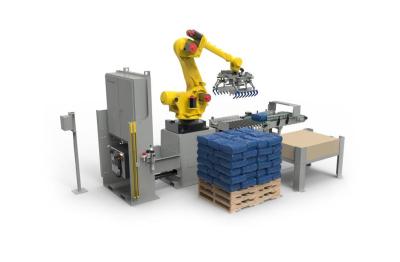 China 4 de Machine van het de Robotwapen van aspalletizer Automatisch het Palletiseren Systeem Sugar Bagging Te koop