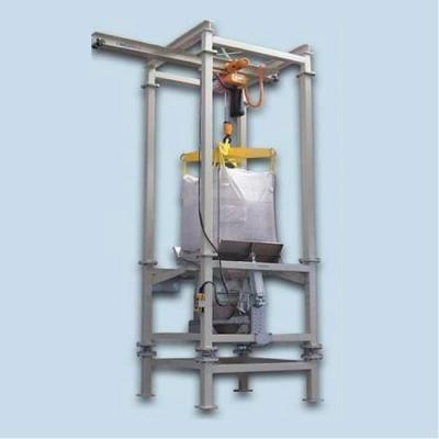 China Cement Unloading Machine System Fibc Bulk Bag Discharger Jumbo Bag Unloader for sale