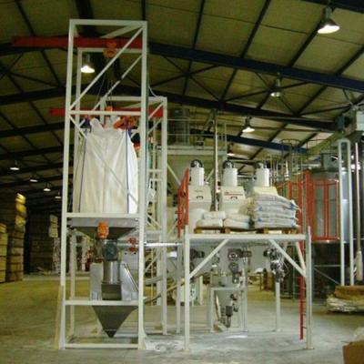 China Portable Cement Super Sack Unloader Bulk Jumbo Bag Discharger Systems for sale