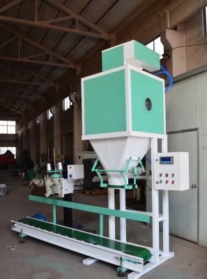 China Fertilizer Granules Bagging Machine Nutrient Soil Volumetric Packing Machine 4kw for sale