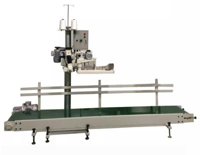 China Horizontal Table Type Continuous Plastic Bag Band Sealing Machine bag sewing machine plastic bag closing machine for sale