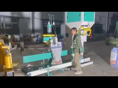 compost packing machine, organic fertilizer bagging machine