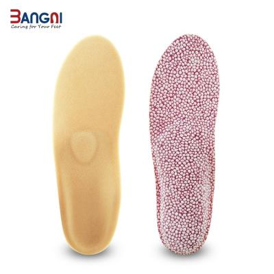 China Custom Angled Plastazote Platform Angled Cork Heel Medical Foaming Cork Insoles For Shoes for sale