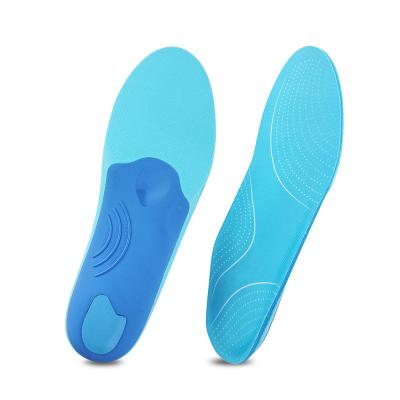 China Eva Deep Cushion Height Increase Factory Factory Cradle Heel Orthopedic Insoles For Feet Men And Women Flat Waist for sale