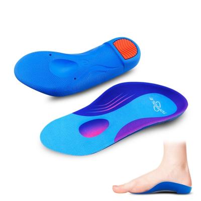 China Gel Heel Cushion Factory Supply Feet Sport Orthotic Gel Insole Arch Support Gel Orthotic Soft Medical Heel Cushion Insole for sale