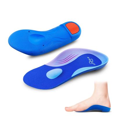 China Lightweight Flat Gel Heel Cushion Orthotics Foot Insoles For Shoes Arch Support Forefoot Cushion Gel Orthotic Heel Cushion Insole for sale