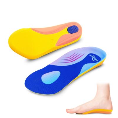 China Premium Quality Tpu Heel Cushion Cradle Cushion Deep Arch Support 3/4 Orthotic Shoes Insole for sale