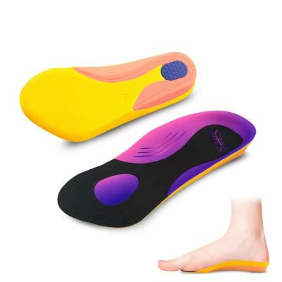 China Heel Cushion Personal Care PU Sports 3/4 Length Advanced Orthotic Insoles High Impact Insoles Arch Support For Sports for sale