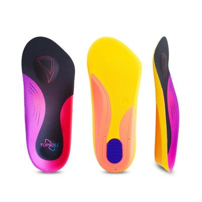 China Plantar Fasciitis Max Comfort 3/4 Flat Feet Orthotic Shoes Insoles for sale