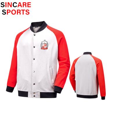 China Custom Clothing Mens Clothing Tracksuit Sweater Baseball Jacket Antibacterial for sale