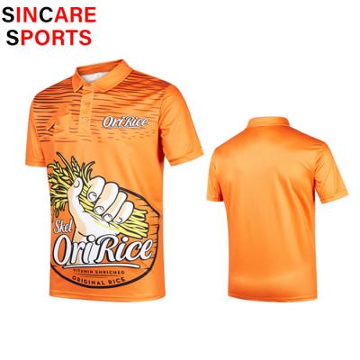 China Sublimated Printing New Style Cricket Jerseys Custom Polo Mens Cricket Shirt Accept Customzied Size for sale