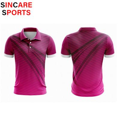 China Shirts & Wholesale Custom Printed Design Polyester Sublimation Mens Polo Shirt Tops For Match And Training for sale