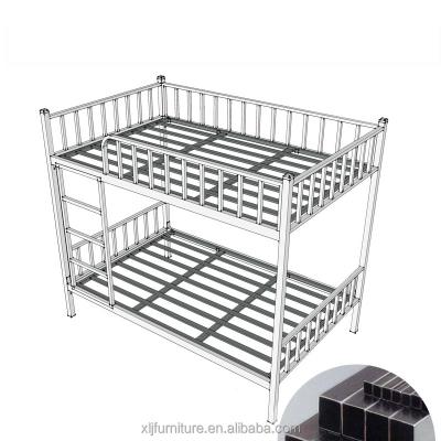 China Factory wholesale customization bunk bed cheap bunk bed with safe ladder protective barrier for sale