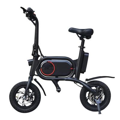 China Foldable Alloy 36V Folding Bicycle Bike Aluminum Electric Scooter for sale