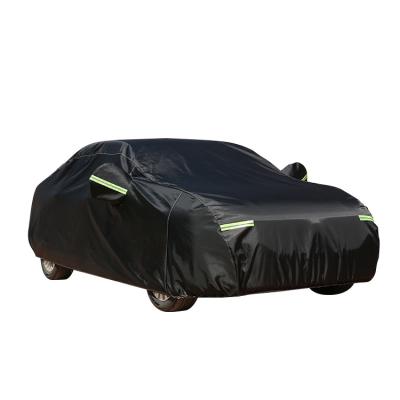 China Water Resistant Hot Selling Auto Car Covers Garage Folding Body Waterproof Cover Snow Hail UV Protection For Four Seasons All Weather for sale