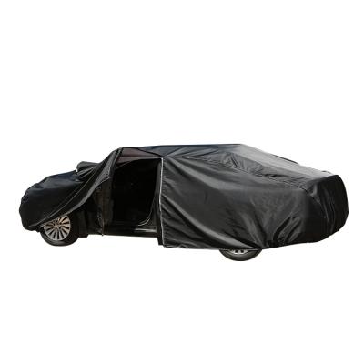 China Water Render Hot Selling SUV Auto Car Cover Rain Snow Hail Protection Waterproof Car Cover For Four Season Resistant UV Proof Polyester for sale