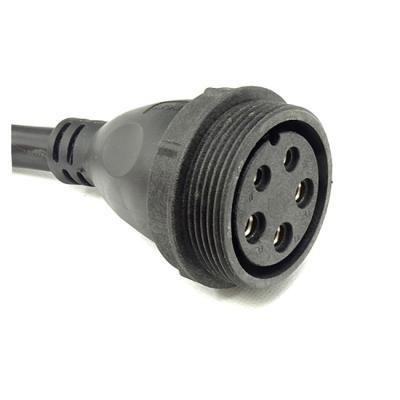 China Straight Power Male And Female Waterproof Electrical Connector 100A Current for sale