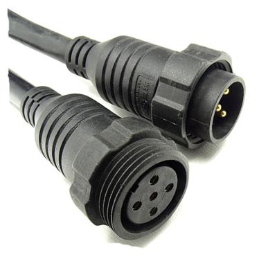 China Automotive ip67 socket power connector 220v 7 waterproof industrial contacts plug welding waterproof connector electrical wire auto connectors for sale