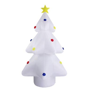 China Outside. Colorful Inflatable Artificial Christmas Tree for sale