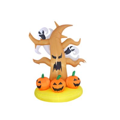 China Inflatable Halloween Pumpkin Tree For Yard Decoration H1028 for sale